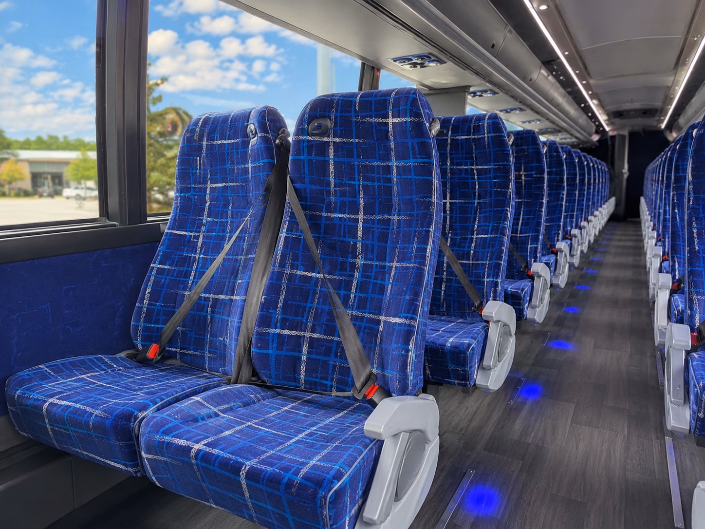 layton long distance transportation onboard seating